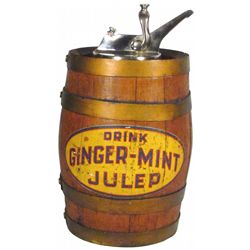 Emerson's Ginger-Mint Julep Syrup Dispenser & Fan