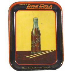 Drink Lime Cola Tin Serving Tray