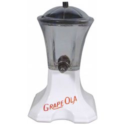 Grape Ola Milk Glass Syrup Dispenser