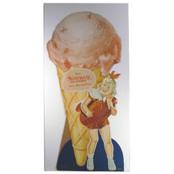 Sunfreze Ice Cream Die-cut Sign