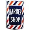 Image 1 : Barber Shop Porcelain Curved Corner Sign