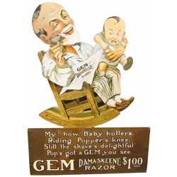 Gem Damaske Cardboard Clockwork Store Display