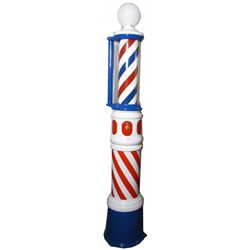 Porcelain Barber Pole by Paidar