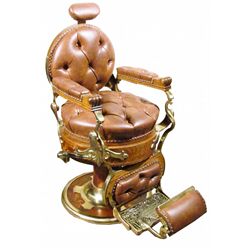 Koken “Congress” Barber Chair, circa 1895-1905