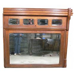 Pair of Koken Barber Shop Mirrors