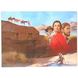 Franco Accornero Illustrative Pulp Art Painting