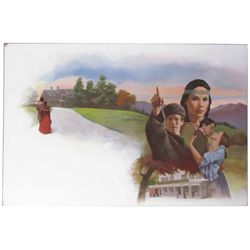 Franco Accornero Illustrative Pulp Art Painting