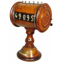 French Wood Barrel Gambling Device