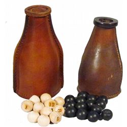 Two Leather Shakers, Saloon Game of Chance