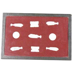 Mid-1800's Mother of Pearl Gambling Markers