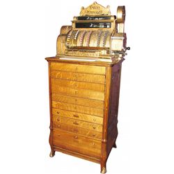 National Cash Register Floor Model Register