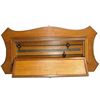 Image 1 : E. S. Riley Oak Pool Hall Scoring Rack