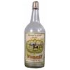 Image 1 : Hunter's Club Whiskey Bottle with Paper Label