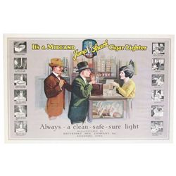 Jump Spark Lighter Paper Sign