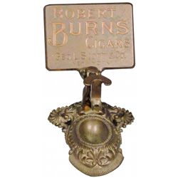 Robert Burns Cigars Tip Cutter and Tray