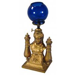 Figural Cigar Lighter Egyptian Princess