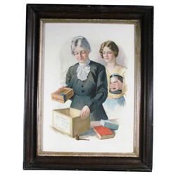 Robert Burns Cigars Paper Sign