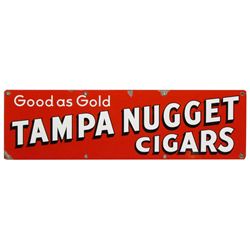 Tampa Nugget Cigars Porcelain Sign
