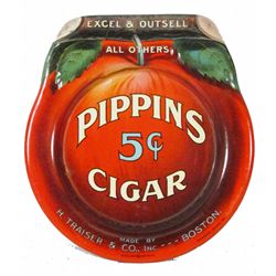 Pippins 5 Cent Cigar Tin Tip Tray