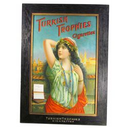 Turkish Trophies Cigarettes Sign