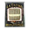 Image 1 : La Exona Cigars Reverse Glass Sign