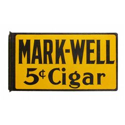 Mark-Well Cigar Steel Flange Sign