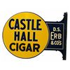 Image 1 : Castle Hall Cigar Tin Flange Sign