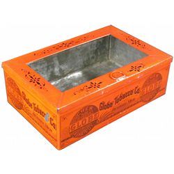 Globe Fine Cut Chewing Tobacco Store Display Tin
