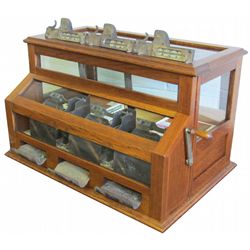 Extremely Rare Coin Operated Cigar Vendor