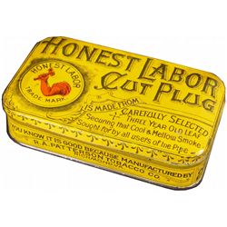 Honest Labor Cut Plug Pipe Tobacco Tin