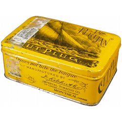 The Puritan Cut Plug Tobacco Tin