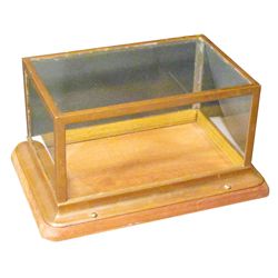 Small Copper & Wood Showcase