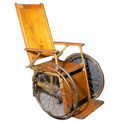 The Cendron Wheel Company Wood Wheel Chair