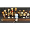Image 1 : Lot of 22 Shaving Brushes, Powder & Strop