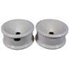 Image 1 : Pair of White Ceramic Barber Shop Spittons