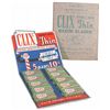 Image 1 : Clix Thin Razor Blade Cardboard Store Display