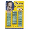 Image 1 : Two Single Edge Razor Blade Cardboard Store Displays