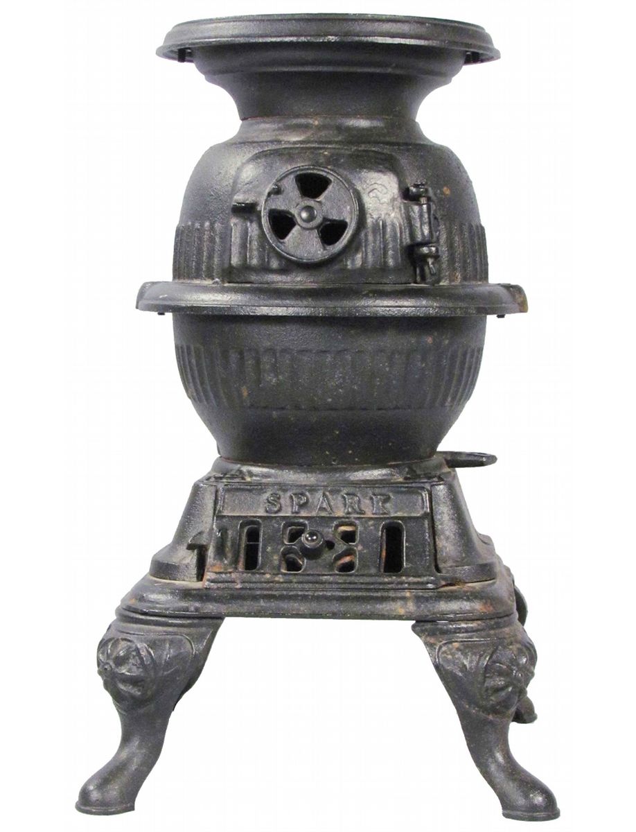 Spark Cast Iron Pot Belly Child