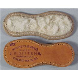 Salesman's Sample Polar Insoles by J.K. Gittens