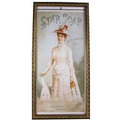 Star Soap Paper Sign