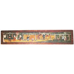 Sunday Comics Hand Carved & Painted