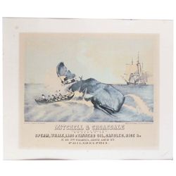 Mitchell & Croasdale Whaling Advertising Print