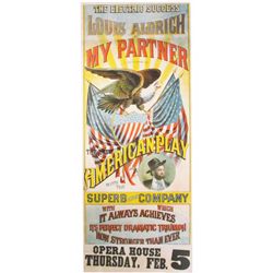 Louis Aldrich in "My Partner" Drama Poster