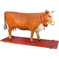 1880 German "Cow" Pull Toy