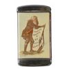 Image 1 : Celluloid Match Safe Depicting Rip Van Winkle