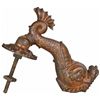 Image 1 : Heavy Cast Iron Gothic Fish Door Knocker