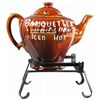 Image 1 : Banquet Tea Ceramic Tea Pot with Tip Stand