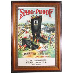 Snag-Proof Lambertville Rubbers Paper Poster