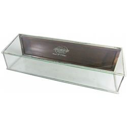 Etched Glass Counter Top Showcase