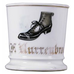 Occupational Shaving Mug, Shoe